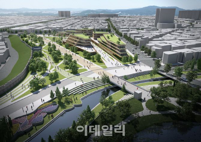 수원 영화 문화관광지구 조감도.(사진=수원시)