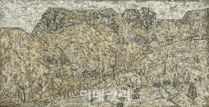박수근 ‘산’(1959). (사진=케이옥션)