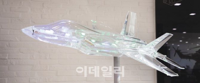 KF-21에는 LIG넥스원에서 개발한 통합전자전체계(파란등)와 항공전자장비(녹색등)가 탑재된다. (출처=LIG넥스원 블로그)