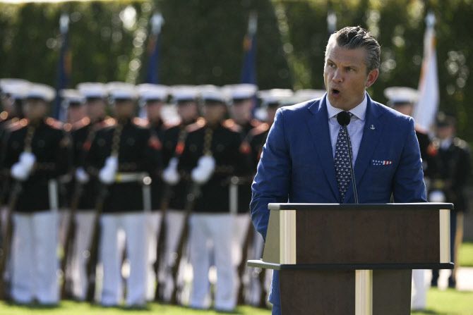 피트 헤그세스 미국 국방장관.(사진=AFP)