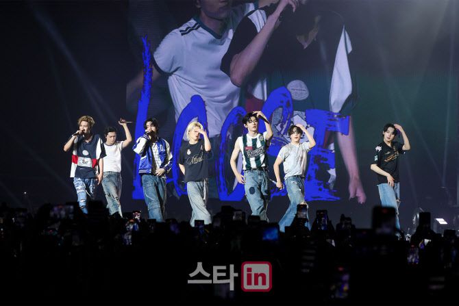 엔하이픈 월드투어 ‘WALK THE LINE’ 싱가포르 공연. (사진=빌리프랩)