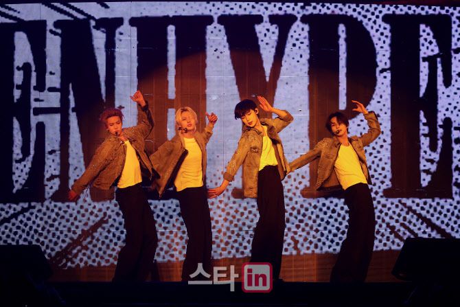 엔하이픈 월드투어 ‘WALK THE LINE’ 싱가포르 공연. (사진=빌리프랩)
