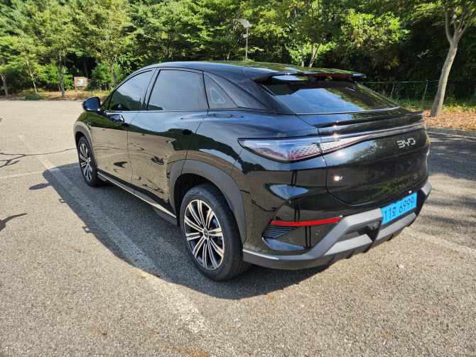 BYD 중형 전기 SUV 씨라이언7 (사진=이데일리 이배운 기자)