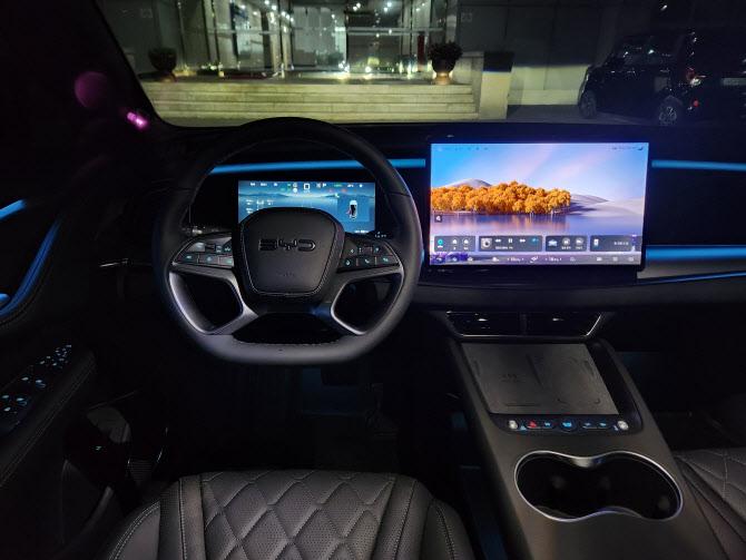 BYD 중형 전기 SUV 씨라이언7 (사진=이데일리 이배운 기자)