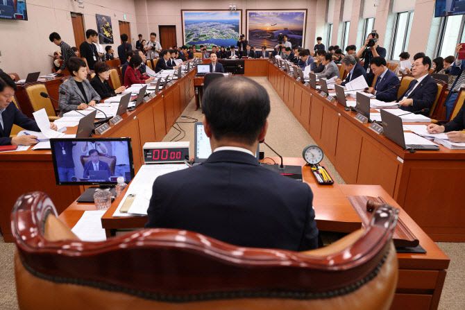 지난달 25일 서울 여의도 국회에서 국토교통위원회 전체회의가 열리고 있다.(사진=연합뉴스)