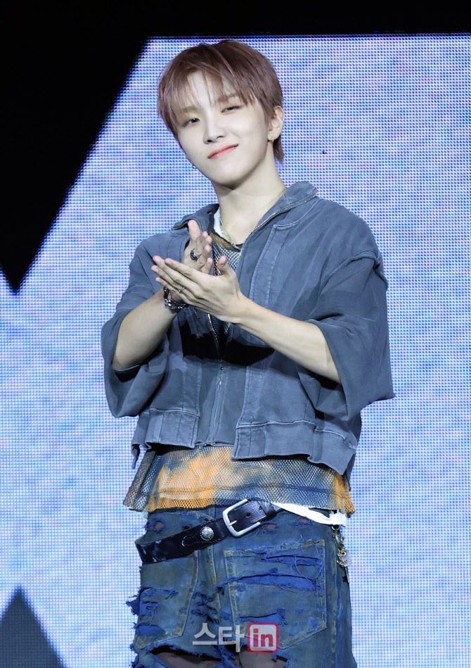 그룹 보이넥스트도어(BOYNEXTDOOR) 운학(사진=노진환 기자)