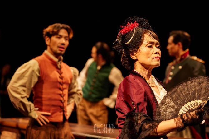 연극 ‘아르카디아’ 공연 사진. (사진=스토리 포레스트)