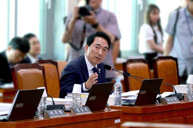 박수현 의원이 문체위 국감에서 발언하고 있다(사진=박수현 의원실 제공).