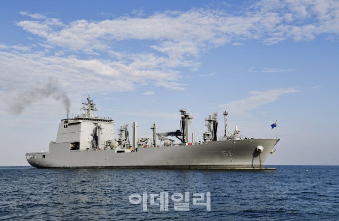 소양급 군수지원함(AOE-Ⅱ) 소양함(출처=방위사업청)