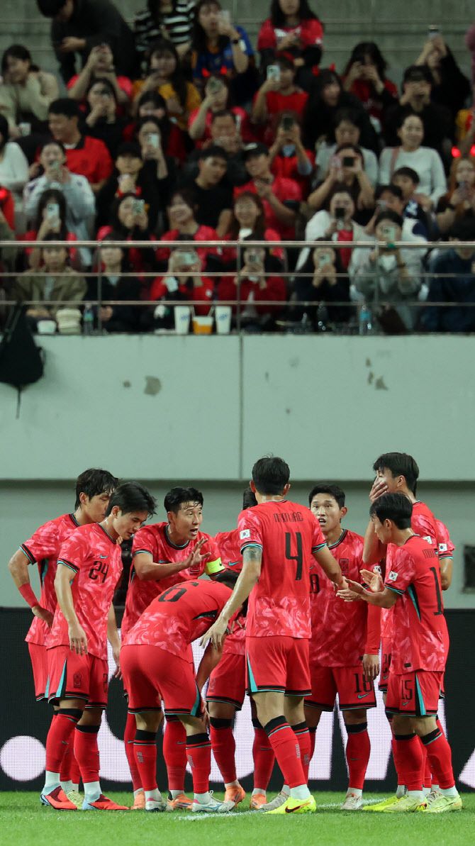 대한민국 축구 대표팀. 사진=연합뉴스