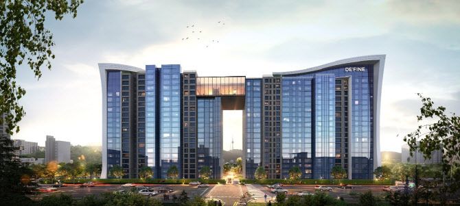 서울 용산구 이촌동 이촌우성아파트 리모델링 사업 조감도. (사진=SK에코플랜트 제공)