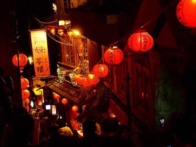 대만 지우펀의 야경 (사진=대만관광청)