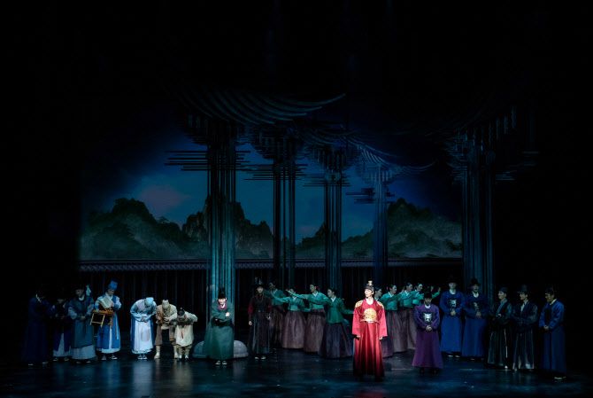 뮤지컬 ‘한복 입은 남자’의 한 장면(사진=EMK뮤지컬컴퍼니)