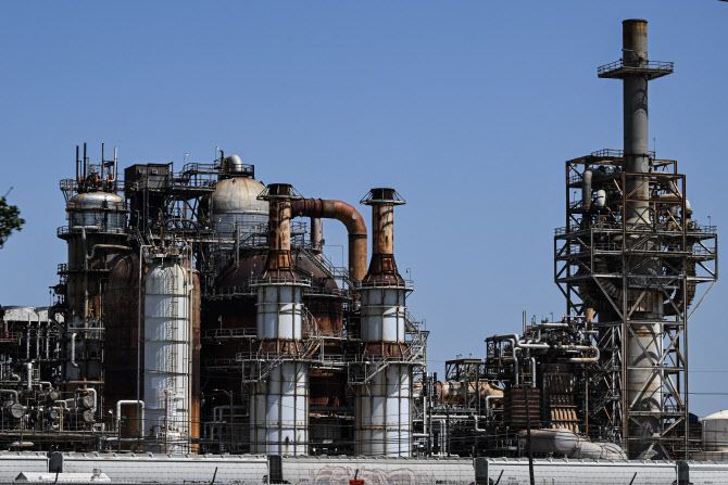 미국 텍사스주 휴스턴에 위치한 정유시설. (사진=AFP)