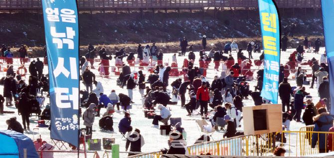 평창송어축제 전경 (사진=평창송어축제)