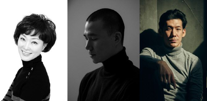 서울시무용단 '일무'의 안무가 정혜진(왼쪽부터), 김성훈, 김재덕. (사진=세종문화회관)