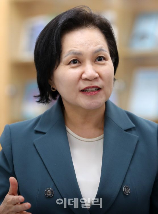 산업통상자원부 통상교섭본부장을 지낸 유명희 서울대 국제대학원 교수가 이데일리와 인터뷰를 하고 있다. (사진=이데일리 김태형 기자)