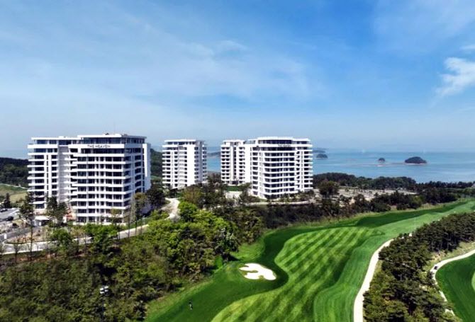 더헤븐C.C. 전경