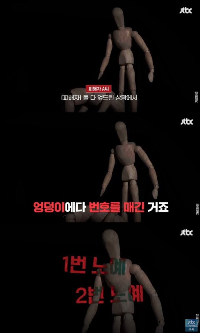 수사기관이 확인한 성범죄 피해자는 여자친구 B씨와 미성년자 2명을 포함해 10여 명에 달했다. (사진=JTBC 캡처)