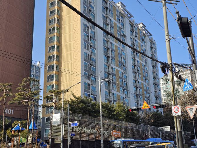 서울 성북구 ‘길음뉴타운4단지e편한세상’ 아파트 전경.(사진=김은경 기자)