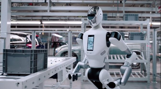 베이징즈유연구원 계열 야루이캐피탈이 투자한 로봇 회사 갤봇의 휴머노이드 모델. (사진=갤봇 홈페이지)