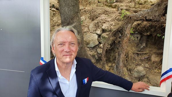 빈센트 반 고흐의 후손 빌렘 반 고흐(66)씨. 반 고흐의 동생 테오의 증손자다/오베르쉬르우아즈=손진석 특파원