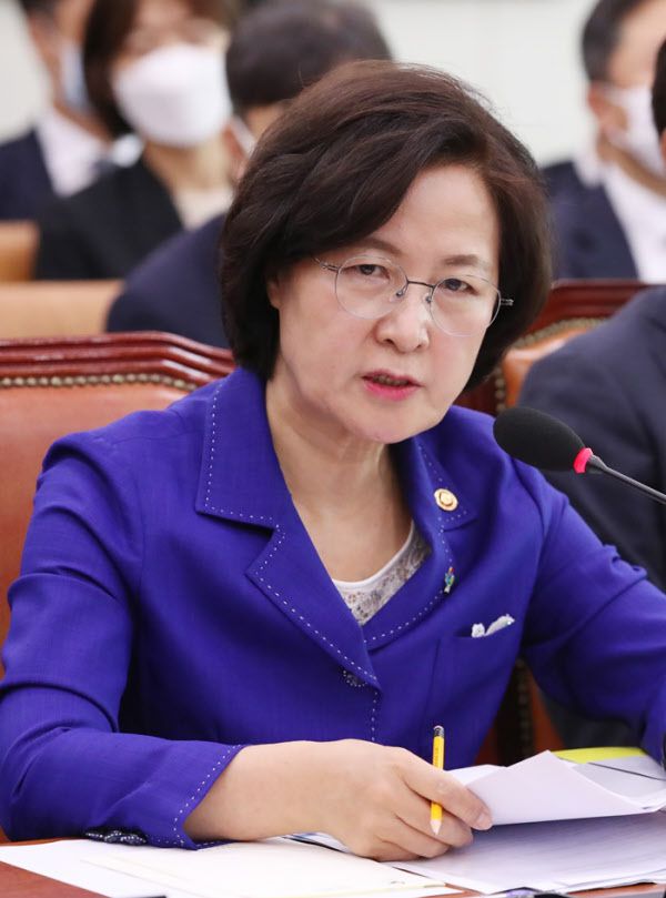 추미애 법무부 장관/뉴시스