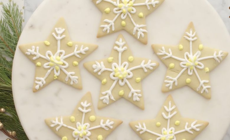 2016년 미 대선 때 나온 멜라니아 레시피로 만든 별 모양 쿠키. /유튜브 캡처