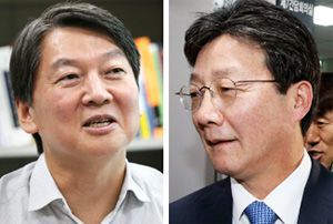 국민의당 안철수(왼쪽) 대표와 국민의힘 유승민 전 의원/조선일보DB