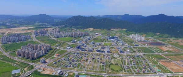 내포신도시 전경. /충남도