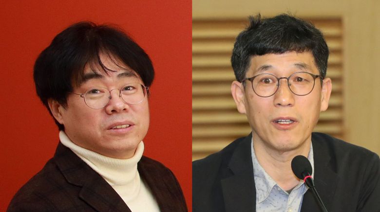 김경율 전 참여연대 공동집행위원장과 진중권 전 동양대교수