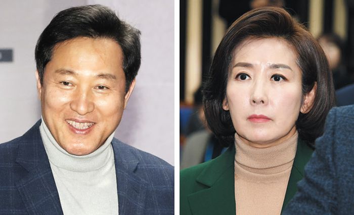 오세훈, 나경원