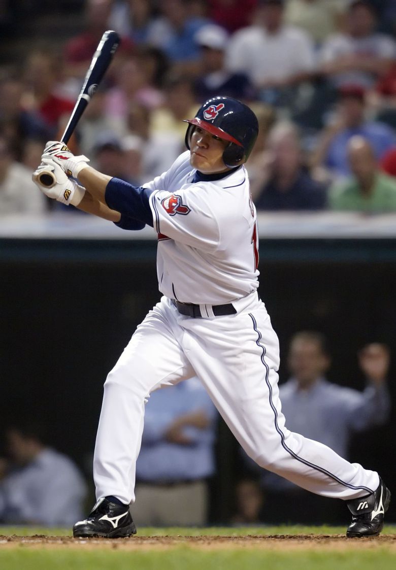 2006시즌 클리블랜드 인디언스에서 뛰던 추신수. 그는 인디언스로 이적하면서 풀타임 메이저리거로 발돋움한다. / 조선일보DB