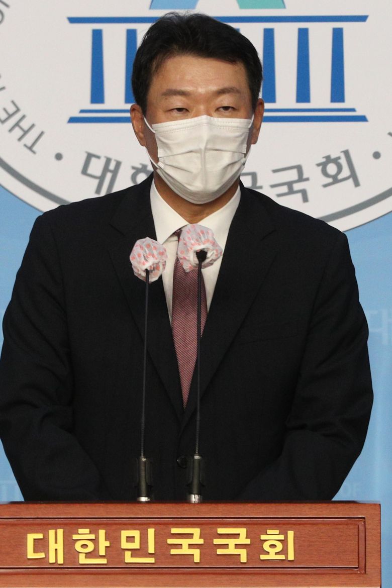 윤희석 국민의힘 대변인. /이덕훈 기자