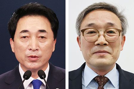 박수현 국민소통수석, 방정균 시민사회수석