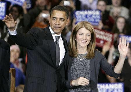 버락 오바마 전 대통령과 자리를 함께한 캐럴라인 케네디/페이스북