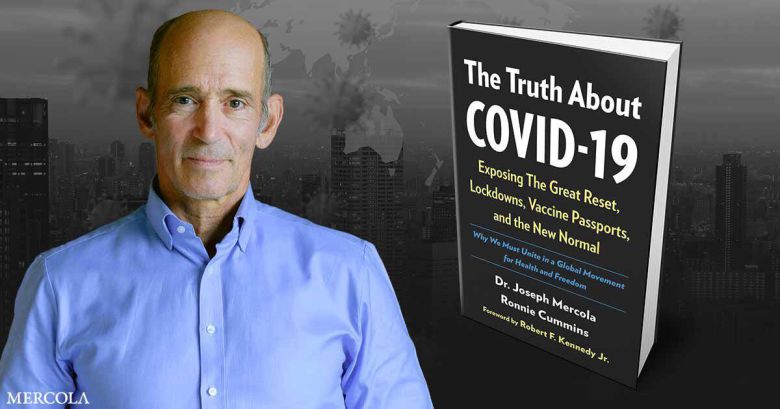 '백신 허위정보 12인방'의 첫손에 꼽힌 조셉 머콜라. 소셜미디어상에서 백신 허위정보를 퍼뜨리면서, '코비드19의 진실'이란 책까지 내서 백신을 맞지 말아야 한다고 선동하고 있다. /머콜라 사이트