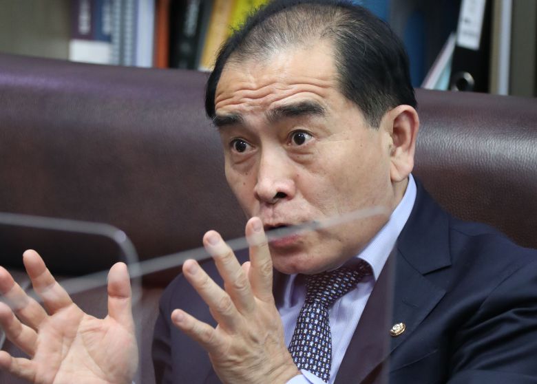 국민의힘 태영호 의원. /이덕훈 기자