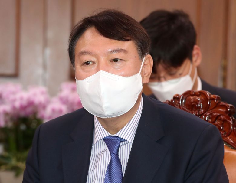 국민의힘 대선 예비후보인 윤석열 전 검찰총장/국회사진기자단