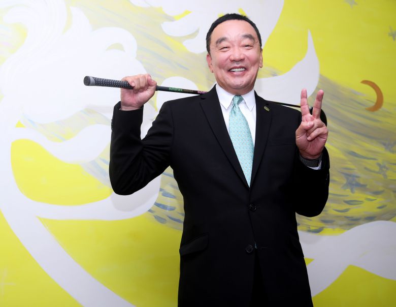 구자철 회장은 여러차례 언더파 스코어를 쳤던 아마 고수다. 지난 8월 68타로 라이프 베스트 스코어를 작성했다. 드라이버 거리는 한창때 250m 비거리를 자랑했지만 지금은 '또래 중 장타'라고 했다. /민수용 사진작가