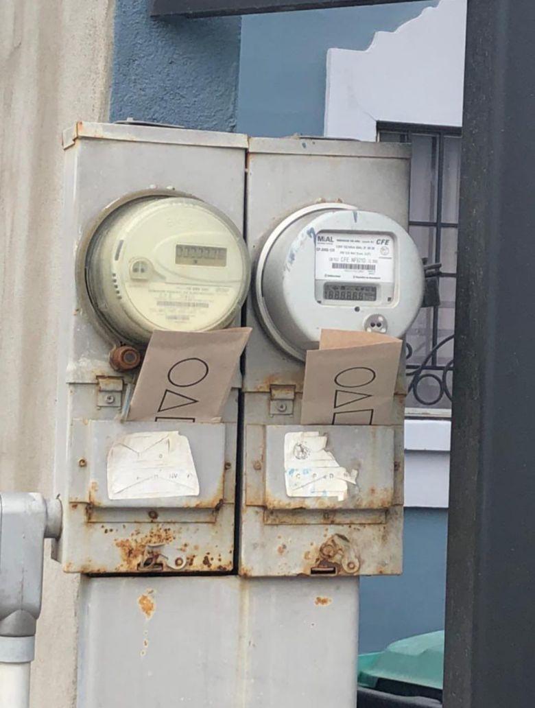 멕시코에서는 '오징어 게임'을 연상시키는 수도요금 고지서가 배송되고 있다./트위터