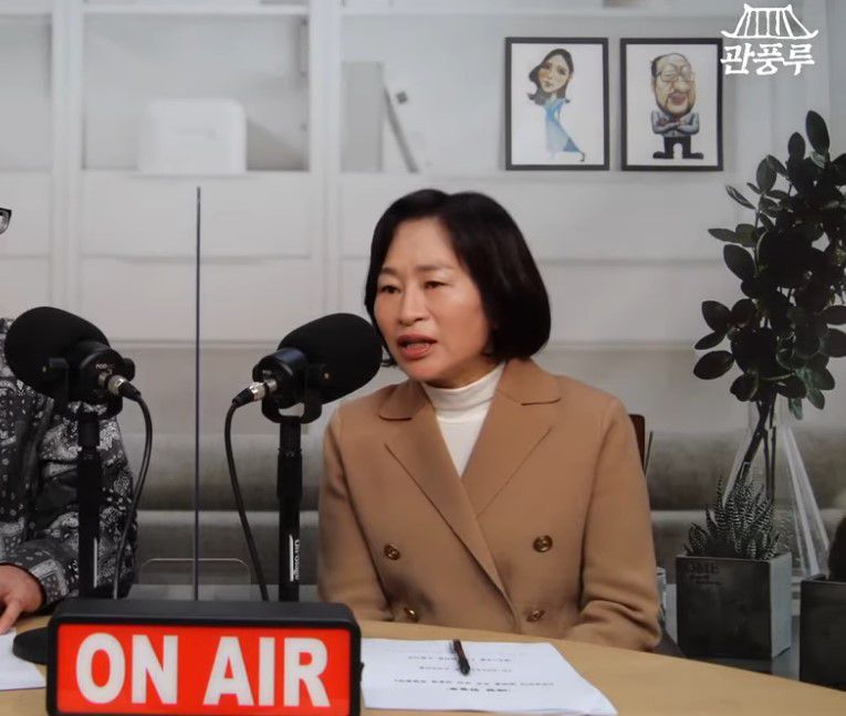 원희룡 전 제주지사 아내 강윤형 씨가 20일 매일신문 유튜브 채널 '관풍루'에 나온 모습./매일신문 유튜브TV 관풍루