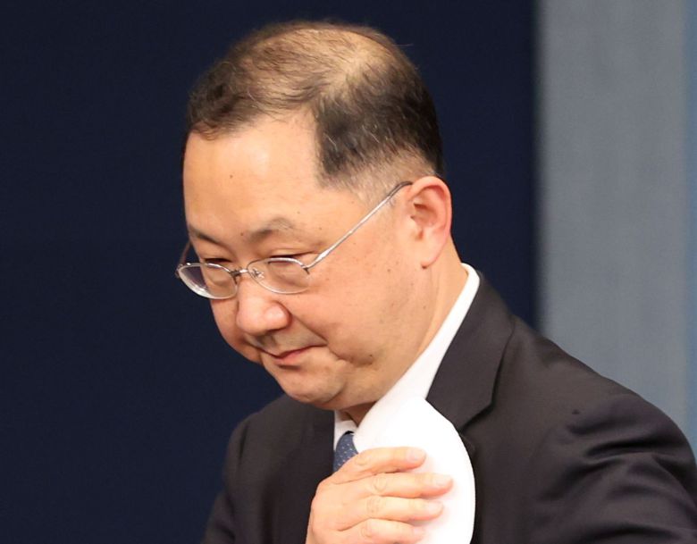 김진국 대통령비서실 민정수석비서관. /연합뉴스