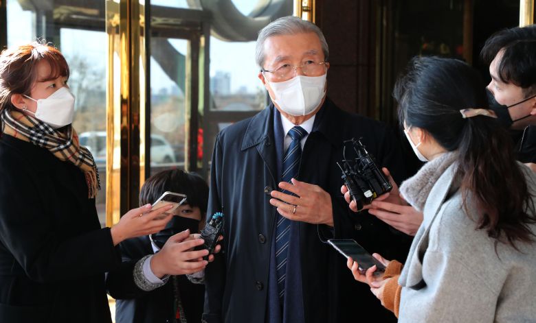 국민의힘 김종인 총괄선대위원장. /국회사진기자단