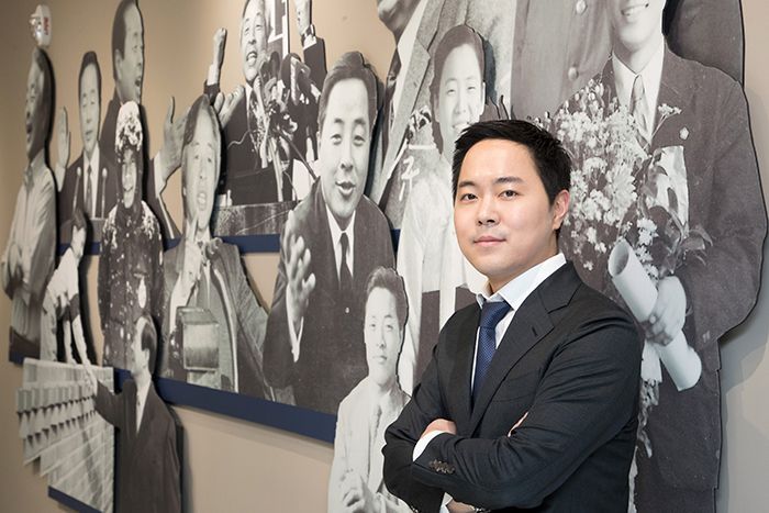 김영삼 전 대통령의 손자 인규씨.  /고운호 기자