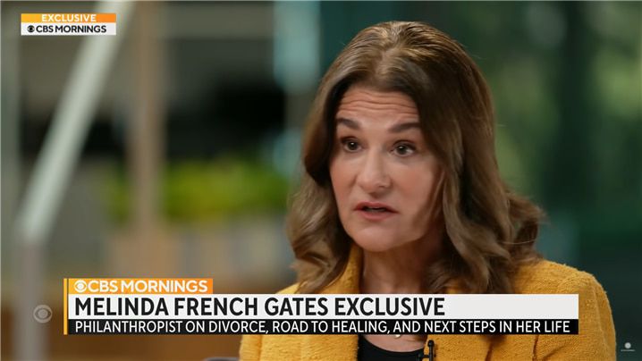 멀린다 프렌치 게이츠. /미국 CBS '더 모닝스' 유튜브