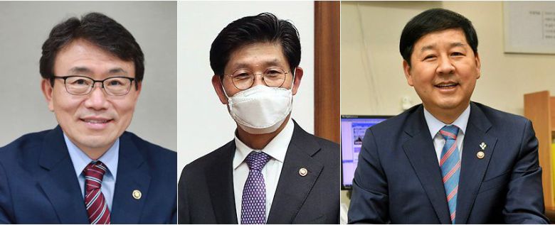 (왼쪽부터) 권덕철 보건복지부 장관, 노형욱 국토교통부 장관, 구윤철 국무조정실장./조선DB