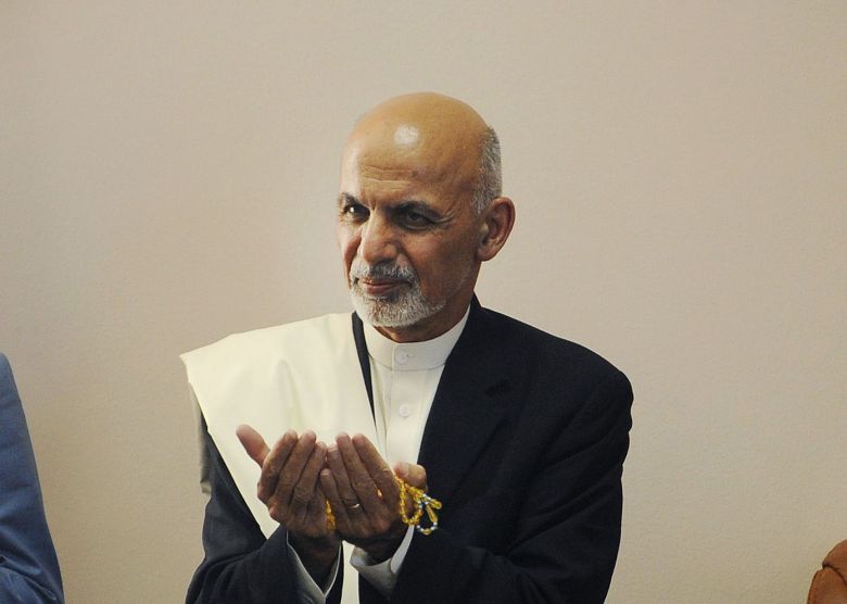 아슈라프 가니 전 아프간 대통령/로이터