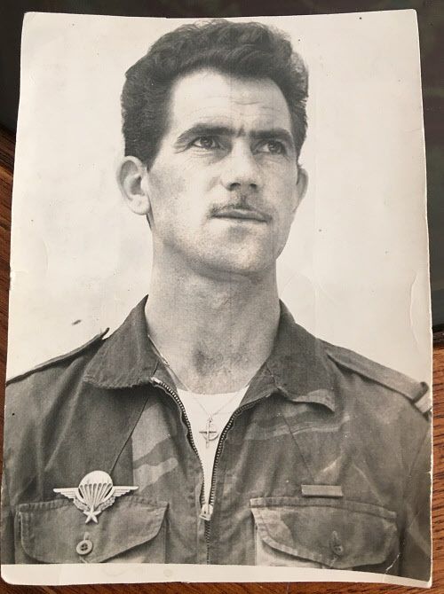 젊은 시절 군인일 때 그리졸레씨 모습/그리졸레씨 제공