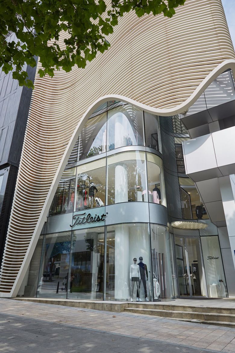2021년 서울 청담동에 선 타이틀리스트 브랜드 스토어. 미국 매장도 디스플레이와 상품을 한국과 100% 동일하게 한다는 원칙을 갖고 있다고 한다. /아쿠쉬네트